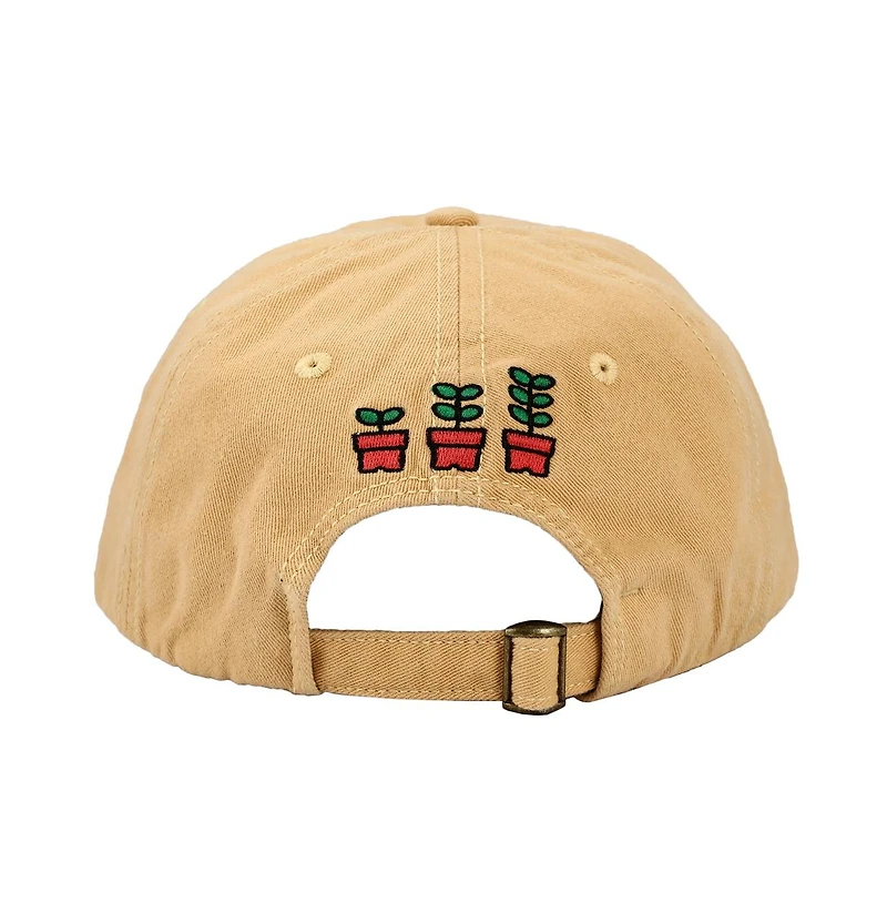 Hello Kitty Embroidered Canvas Cotton Twill Dad Hat