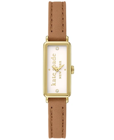 Kate Spade New York Women's Rosedale Brown Leather Watch 32mm