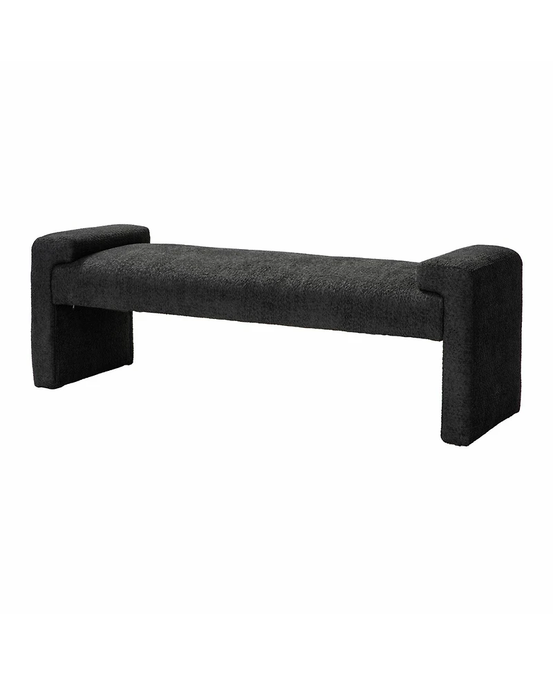 Hulala Home Modern Roland Upholstered Bench