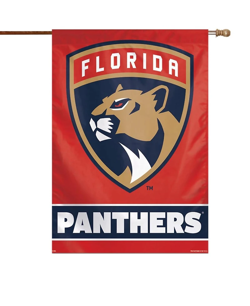 Wincraft Florida Panthers 28" x 40" Wordmark Single-Sided Vertical Banner