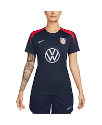 Nike Women's Navy Usmnt 2024 Strike Performance Top