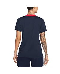 Nike Women's Navy Usmnt 2024 Strike Performance Top