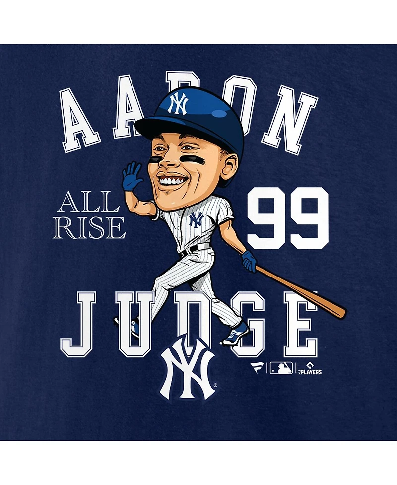 Fanatics Men's Aaron Judge Navy New York Yankees Hometown Caricature T-Shirt