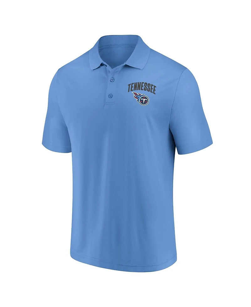 Fanatics Men's Tennessee Titans Lockup Two-Pack Polo Set
