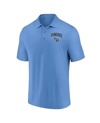 Fanatics Men's Tennessee Titans Lockup Two-Pack Polo Set