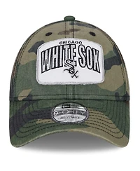 New Era Men's Camo Chicago White Sox Gameday 9FORTY Adjustable Hat