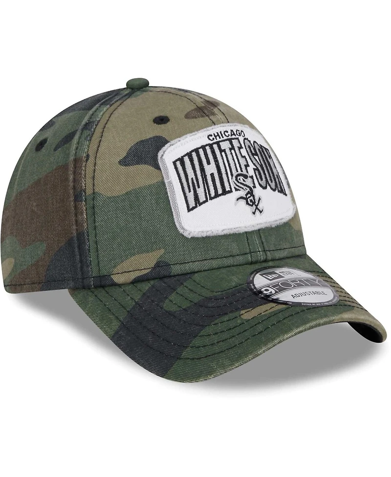 New Era Men's Camo Chicago White Sox Gameday 9FORTY Adjustable Hat