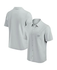 Fanatics Men's Gray San Francisco 49ers Front Office Button-Up Shirt