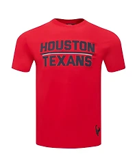 Pro Standard Men's Red Houston Texans Alternate Logo T-Shirt