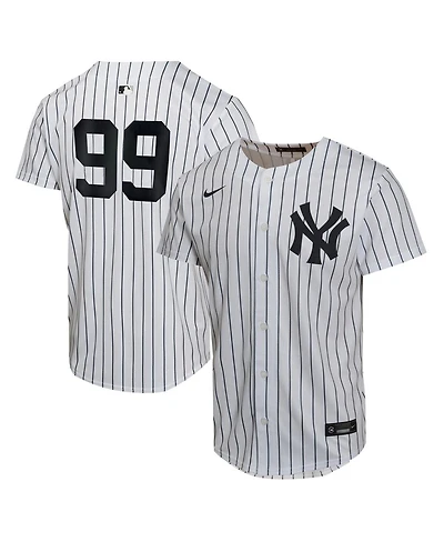 Nike Big Boys and Girls Aaron Judge White New York Yankees Home Game Player Jersey