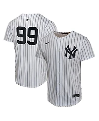 Nike Big Boys and Girls Aaron Judge White New York Yankees Home Game Player Jersey