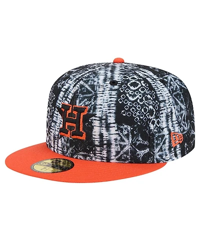 New Era Men's Black Houston Astros Sands 59FIFTY Fitted Hat