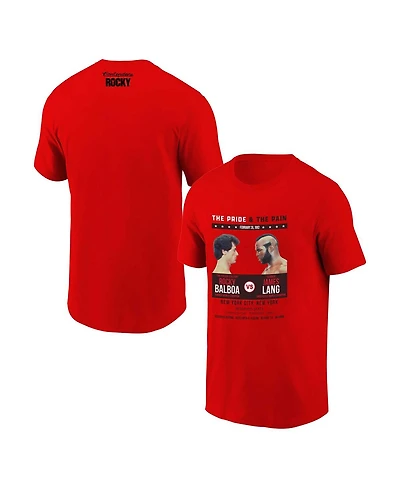 Contenders Clothing Men's and Women's Red Rocky the Pride Pain T-Shirt