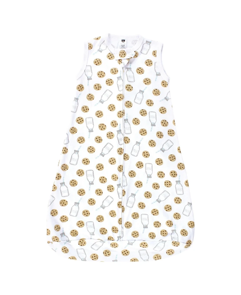 Hudson Baby Boys Cotton Long-Sleeve Wearable Sleeping Bag, Sack, Blanket, Sleeveless