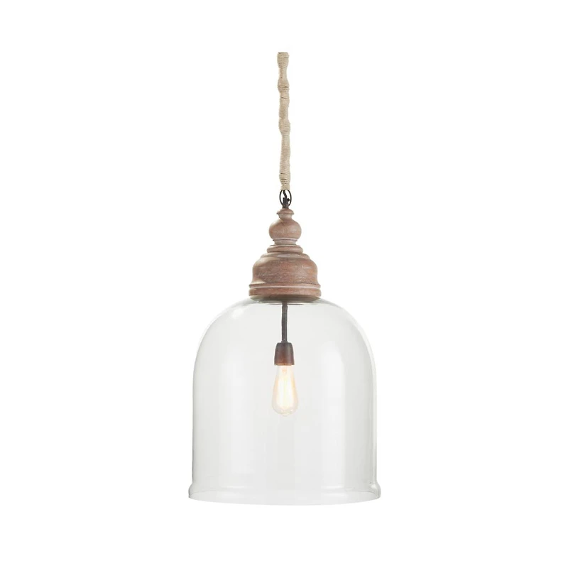 Vintner's Cloche Pendant 26"
