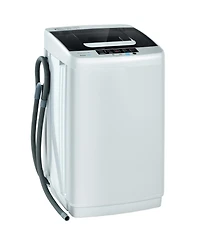 Gymax Full-Automatic Washing Machine Portable Compact Laundry Washer Spin 8.8 lbs