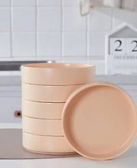 Stone Lain Stella Porcelain Pasta Bowls, Set of 6
