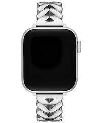 Kate Spade New York Silver-Tone Stainless Steel Band for Apple Watch 38mm-49mm