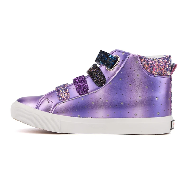 Olivia Miller Girls Rain Bow High Top Sneaker