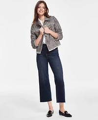 Liverpool Los Angeles Women's Stride Cropped Wide-Leg Jeans