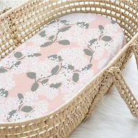 The Peanutshell Cottage Floral Cotton Jersey 4 Pack Bassinet Sheets