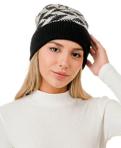 Marcus Adler Knit Pattern Beanie