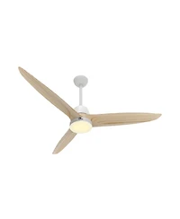 Sofucor 56" Propeller Ceiling Fan With Light and Remote Control