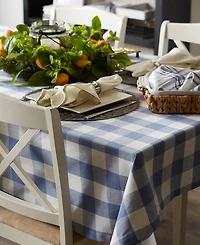 Design Imports Buffalo Check Tablecloth, 60"x104 "