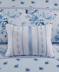 Intelligent Design Christa Floral Striped 5-Pc. Comforter Set, Full/Queen