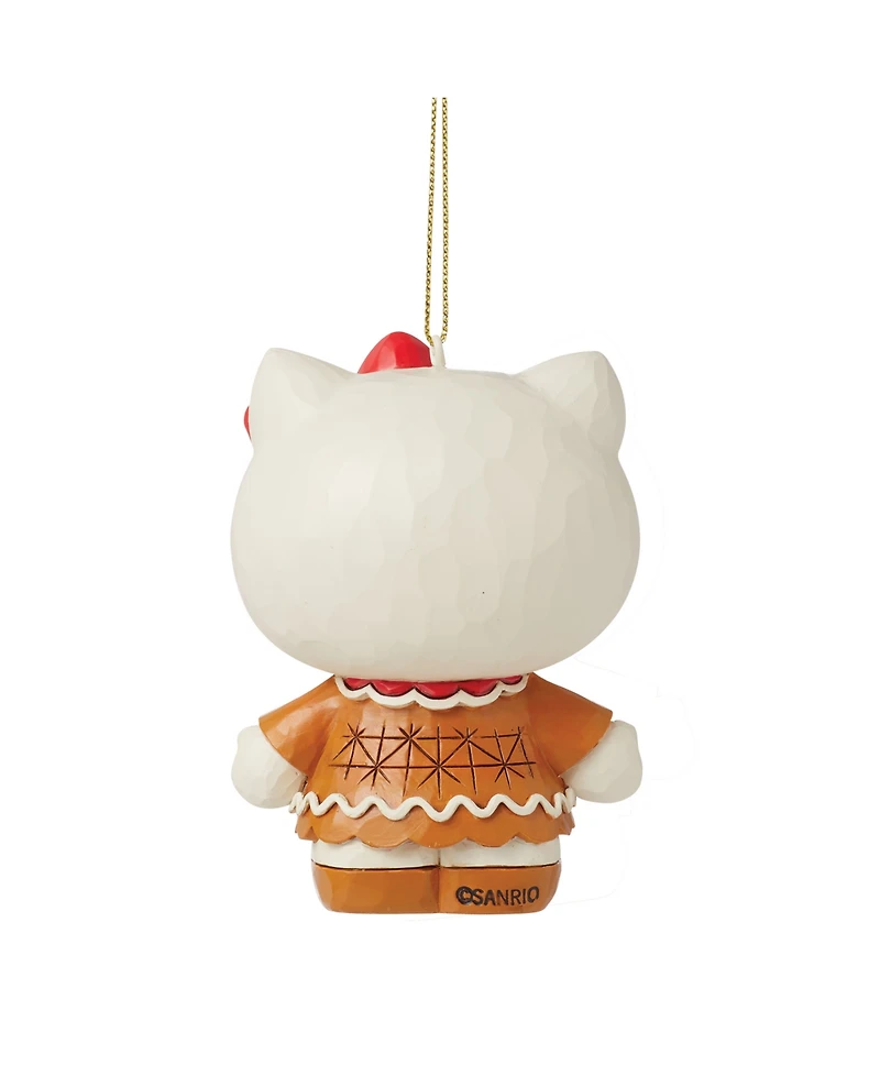Jim Shore Sanrio Hello Kitty Gingerbread Holiday Ornament