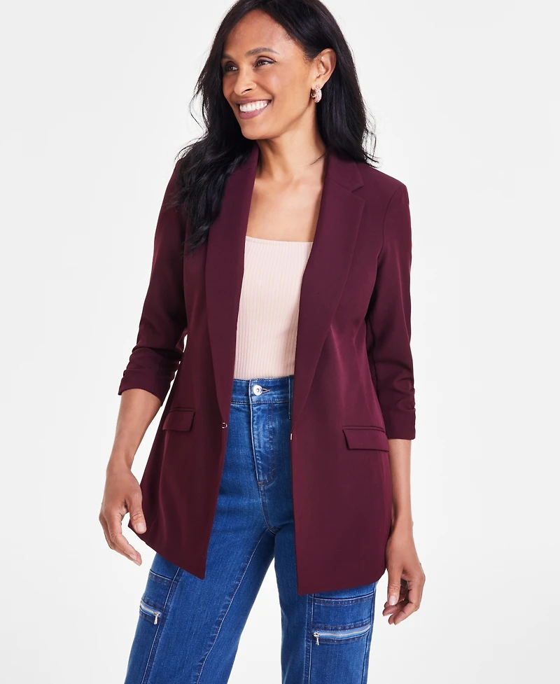 I.n.c. International Concepts Women's Menswear Blazer, Created for Macy's