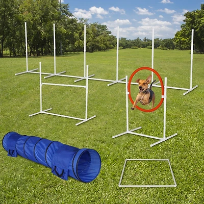 Streamdale Furniture 6Pack Dog Agility Training Equipment Set