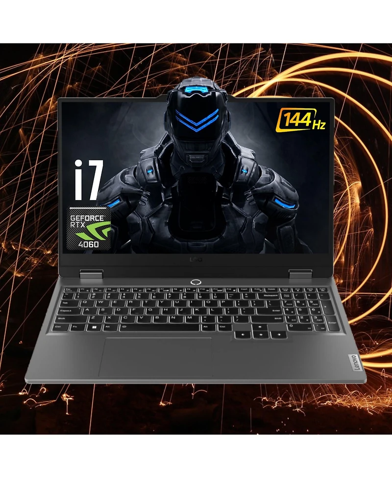 Lenovo Loq 15 15.6" Gaming Traditional Laptop Intel Core i7 13650HX 16GB Ram Nvidia GeForce Rtx 4060 512GB Ssd Storage Windows 11 Home Fhd 144Hz