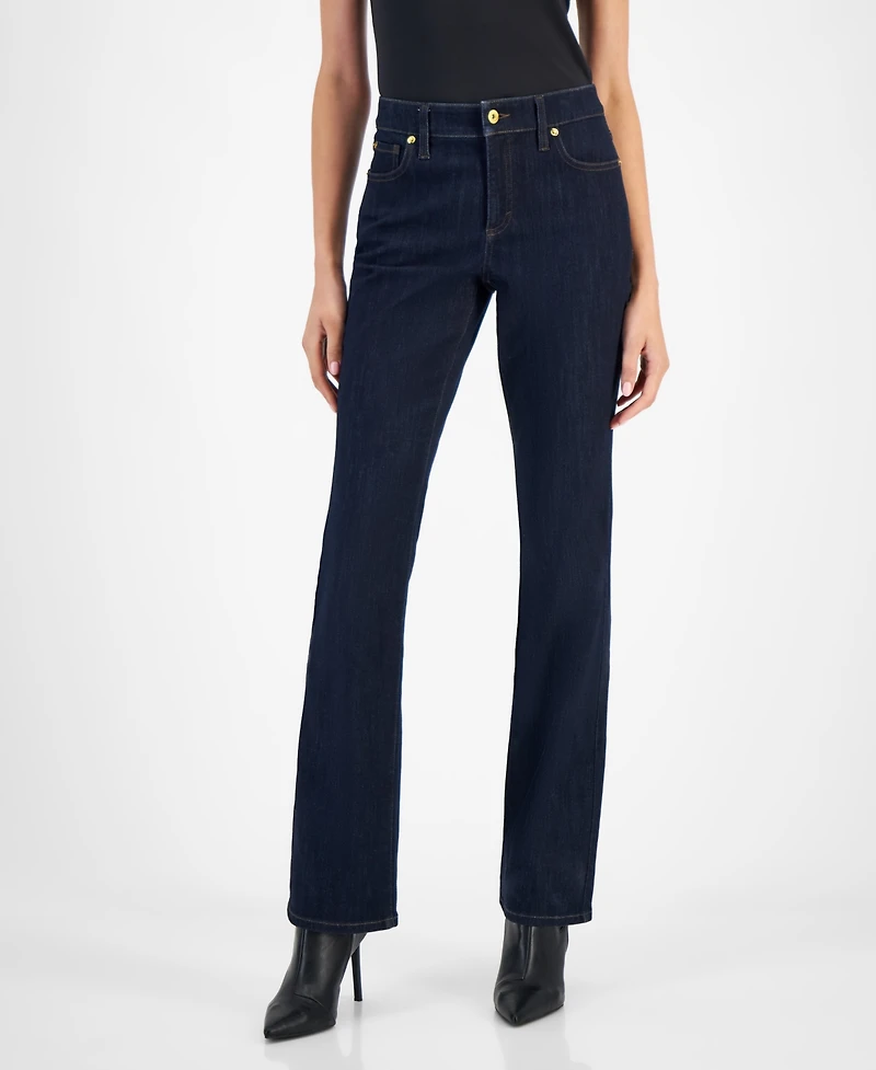 I.n.c. International Concepts Women's Mid-Rise Bootcut Jeans, Created for Macy's