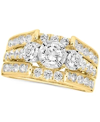 Diamond 3-Stone Ring (2 ct. t.w.) in 14k Gold