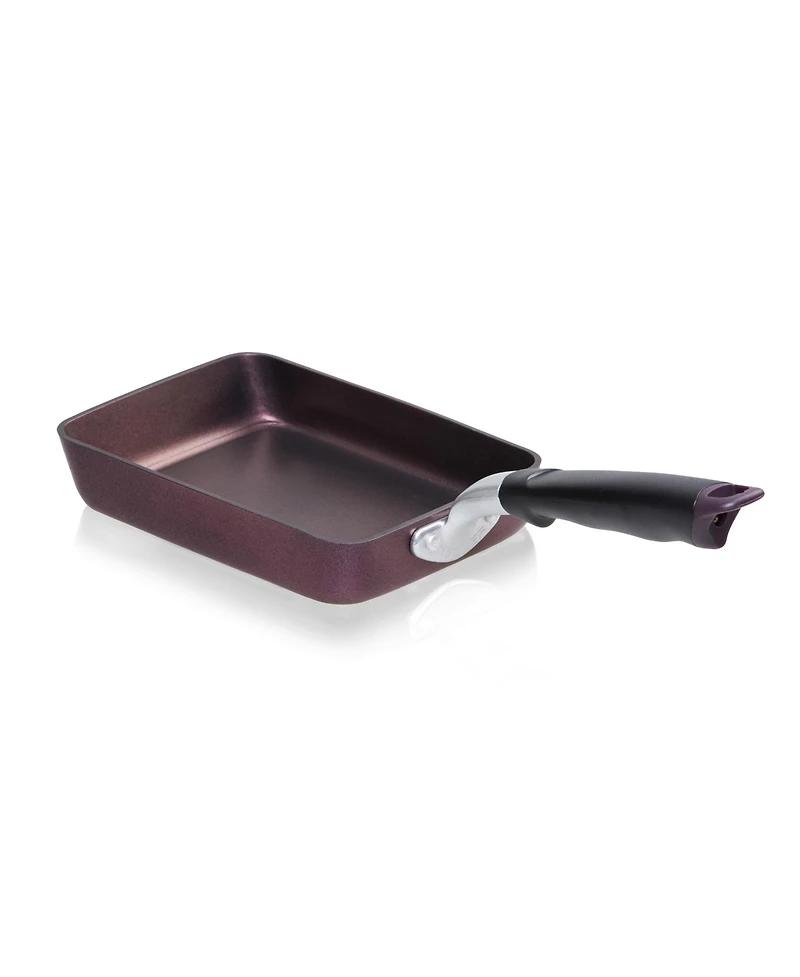 Techef - Tamagoyaki Japanese Omelette Pan/Egg Pan Large/Purple
