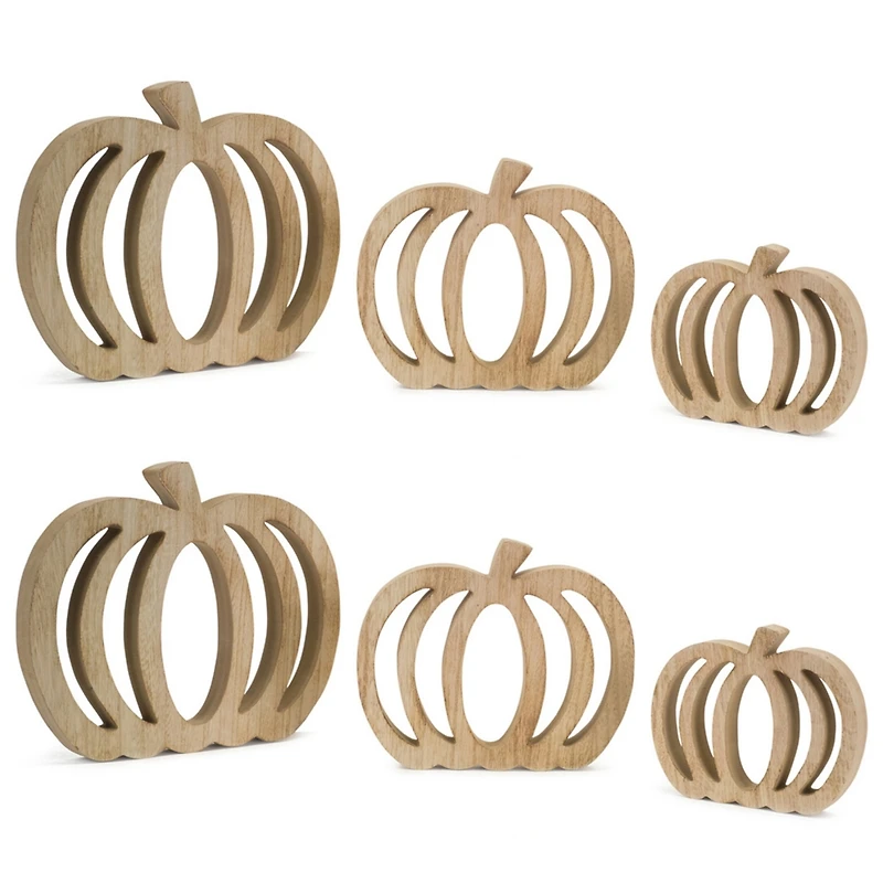 Halloween Pumpkin Cut-Outs Set of 6