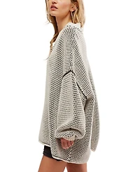 Free People Women's Maisie Two-Tone Sweater