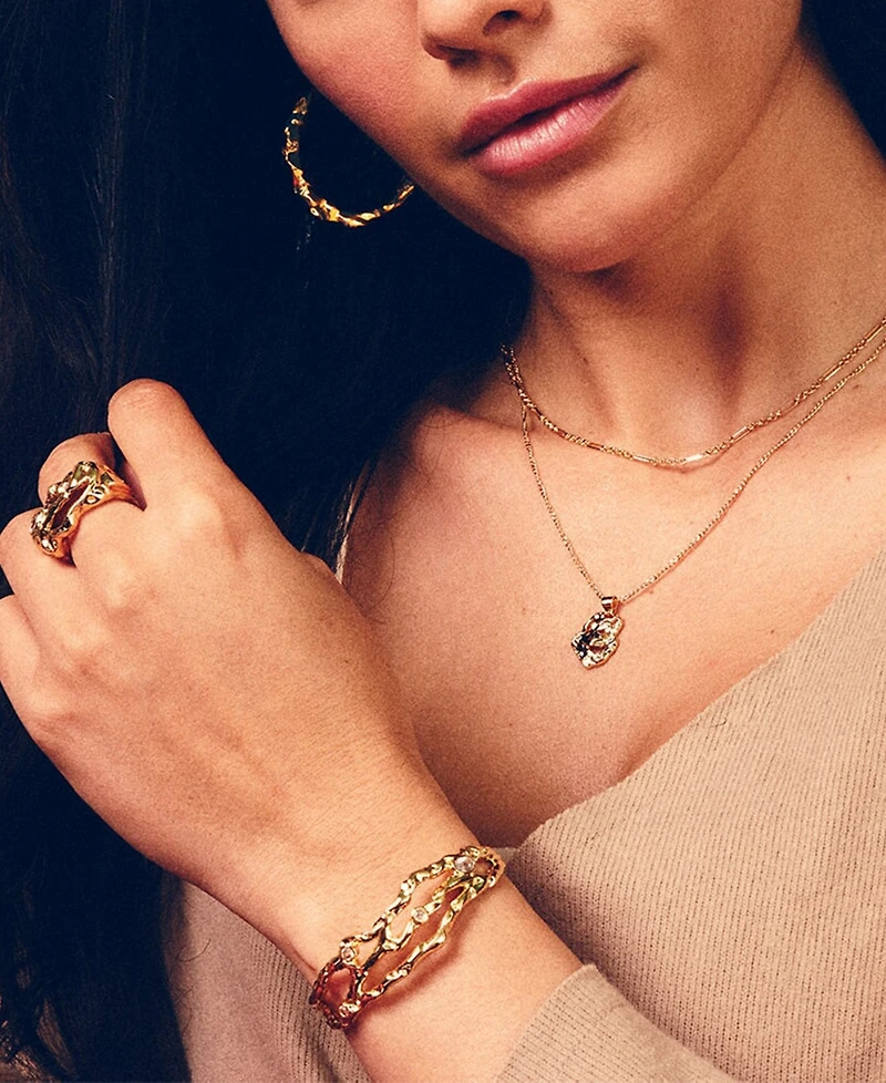 Sterling Forever Roslyn Layered Necklace