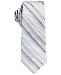 Calvin Klein Big Boys Gemstone Striped Zipper Necktie