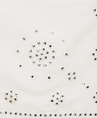 Mango Women's Rhinestone Bow Miniskirt
