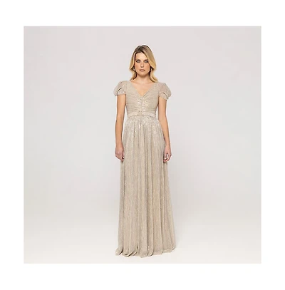 Nissa Women's Embelished Tulle Maxi Dress