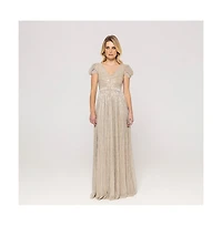 Nissa Women's Embelished Tulle Maxi Dress