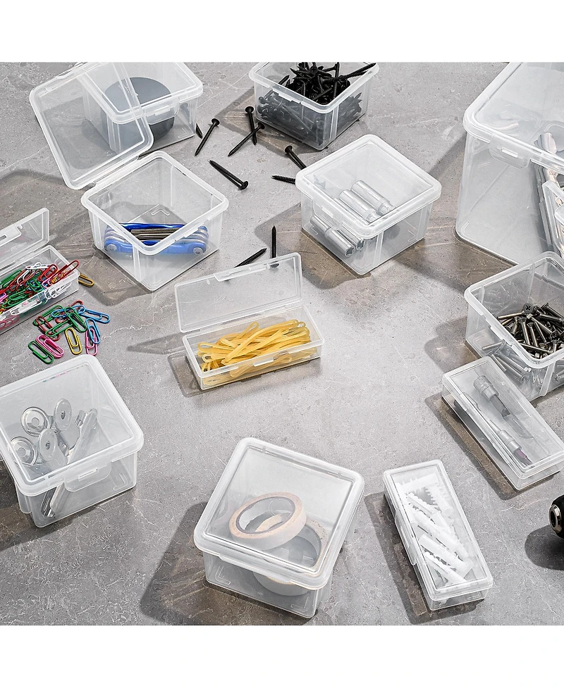 Sorbus 12-Piece Sewing and Craft Material Storage Set with Lids