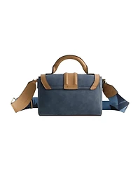 True Religion Mini Camo Strap Satchel