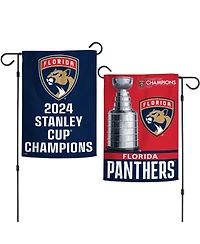 Wincraft Florida Panthers 2024 Stanley Cup Champions 12" x 18" Double-Sided Garden Flag