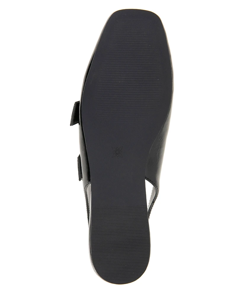 BCBGeneration Women's Hendo Double Buckle Slingback Flats