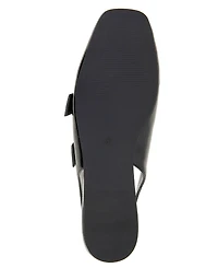 BCBGeneration Women's Hendo Double Buckle Slingback Flats
