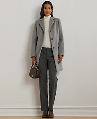 Lauren Ralph Women's Single-Breasted Walker Coat