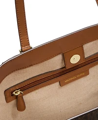 Michael Kors Taryn Logo Large Top Zip Tote